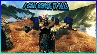 Valheim Mod: You can sense enemies and split oceans! (runic magic) Review/Showcase