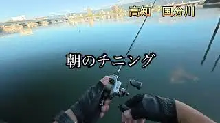 高知はこんな感じ！朝のチニング　
