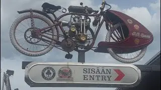 Motorcycle museum in Lahti, Finland. Music by Saxon - Speed Merchants