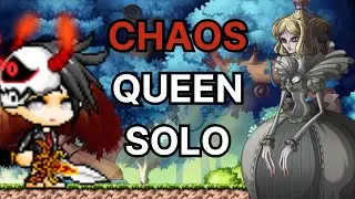 Maplestory N Chaos Crimson Queen Solo (Gear Up Phase!)