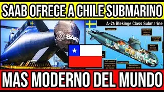 Saab OFRECE a Chile Submarinos A26 Blekinge 🇨🇱🇸🇪 #Chile #Valparaiso #Vi&ntilde;aDelMar #BioBio #Santiago