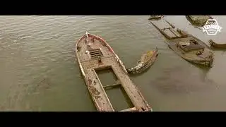 Boat Graveyard cinematic footage - DJI SPARK