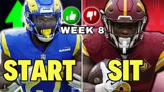 Your COMPLETE Week 8 Fantasy Football MATCHUPS Playbook | MUST Starts+MUST Sits | Darrell Henderson