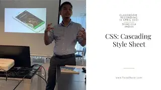 Classroom Recording D1IM1105A IMD311 19 April 2021 - Cascading Style Sheet