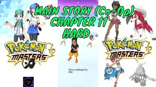 Main Story (Co-Op) - Hau (Hard) I Pokemon Masters I Gameplay Walkthrough