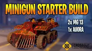Crossout Garage Minigun 5k Build  - Player - JossBoss - Equalizer 4500 - Gameplay