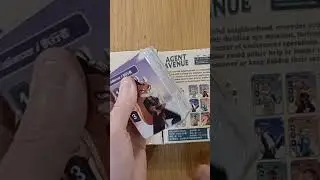 Распаковка настольной игры для двух игроков, тизер-трейлер, предварительный обзор Agent Avenue, б...