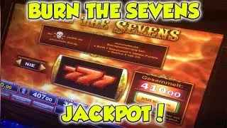Burn the Sevens JACKPOT - Bally Wulff volles RISIKO - Spielhalle HD