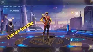 NEW SEASON!!! NEW SKIN CHOU HERO THUNDERFIST!!! #09 | RANK GAMEPLAY | Mobile Legends
