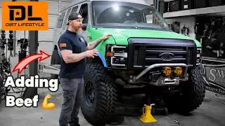 Alaska Offroad Van Build episode 7! Adding Beef 💪