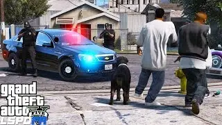 GTA 5 LSPDFR Police Mod 396 | Chevy Caprice | Drug Task Force Vs Gangs | Crazy Shootout Over Drugs