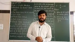 STD 12 Stat Chapter 1 Fixed Base Method