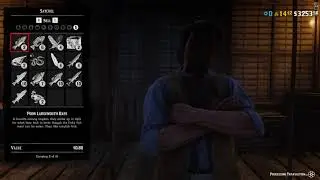 Red Dead Online (PC): Blackwater butcher with Tumbleweed butcher's voice