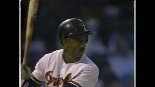 Brewers at Orioles August 23 1989