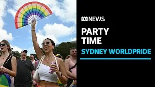 The party begins ahead of the Sydney WorldPride Mardi Gras parade | ABC News