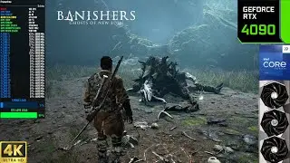 Banishers Ghosts of New Eden - 4K DLAA + FG Very High Settings | RTX 4090