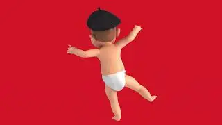 Cute AI Toddler Dance