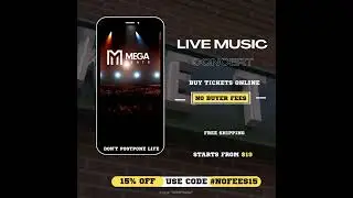 Concert tickets with a 15% discount #shorts #concerts