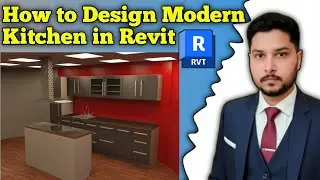 How to Design Modern kitchen in Revit | Tutorial urdu English 2025 | Nabeel Architect