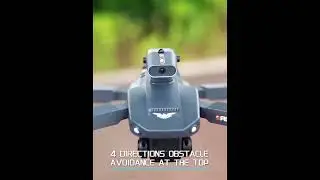 H106 Obstacle Avoidance Drone Dual 4K HD Cameras FPV RC Quadcopter