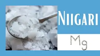 Niigari, Purge, Magn&eacute;sium, Sodium, Coagulateur du soja. Extrait formation M&eacute;thode RCD Perte de poids