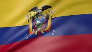 Animated Flag of Ecuador