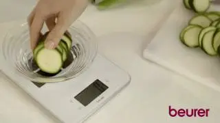 Balance de Cuisine fonction m&eacute;t&eacute;o Beurer KS 80