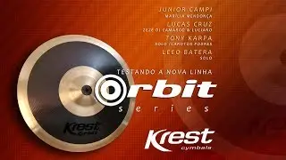 ENDORSEES KREST CYMBALS CONHECENDO E TESTANDO A LINHA OBKIT