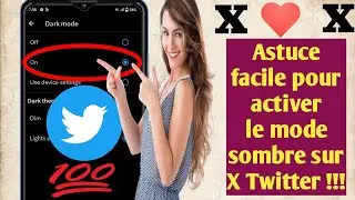 Comment activer le mode sombre sur X Twitter,