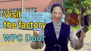Factory Tour: Wood Plastic Composite Wpc Waterproof Insect proof Door Frame and Door sets-ZonleDoors