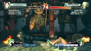 Super Street Fighter 4: Arcade Edition- Chun-li (HamsterGainni) vs Gen (momo7877)