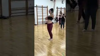 Indian Fusion Bellydance during my workshop in Ljubljana, Slovenia ~Fusion Bliss Festival &hearts;️✨