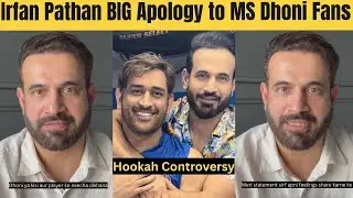 Irfan Pathan BIG Apology to MS Dhoni Fans After His Hookah Lagayega Statement Got Viral | Sports Tak
