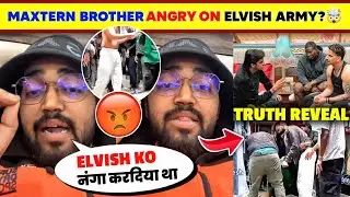 OMG!🤯 Maxtern BROTHER ANGRY On Elvish Yadav & His Fans Why?😡| Maxtern & Prince On Elvish Yadav Lfada