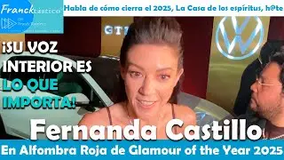 FERNANDA CASTILLO actriz ante crítica x su cuerpo y h@te ME DA IGUAL LO IMPORTANTE ES MI VOZ INTERIO