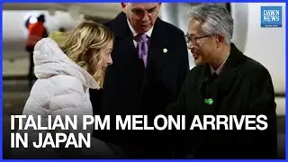Italian PM Meloni arrives in Japan to boost ties with counterpart Takaichi