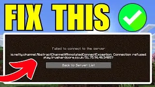 How To Fix Minecraft io.netty.channel.abstractchannel$annotatedconnectexception Connection Refused