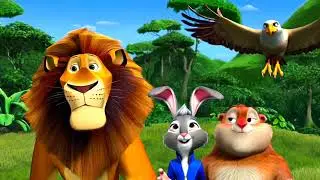 Teamwork Saves The Day #kidsvideo #cartoon #ai #tiger #animated#facts#trending #moralstories#animals