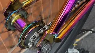 BMX wheel swap. Colony wasp hub. Oil slick jet fuel.