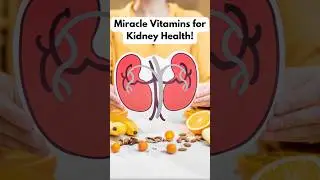 Top 3 Miracle Vitamins to Stop Proteinuria and Heal Your Kidneys! #HealthTips  #FitnessMotivation