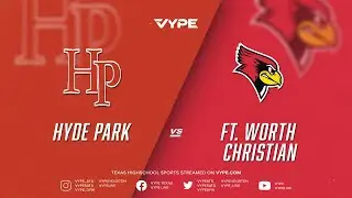 7PM - TAPPS Football D2 Area: Hyde Park vs. Ft. Worth Christian