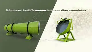 What are the differences between disc granulator and rotary drum granulator?