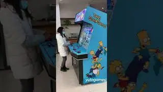 Coin operated 42inch 4 player arcade game machine for sale|Hotselling theme park video game machine