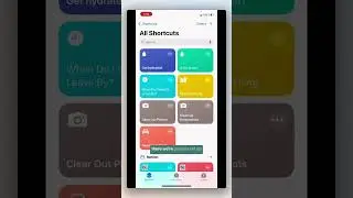 iPhone Drink Water Reminders with Apple Shortcuts / Extended Version #iphone #appleshortcuts