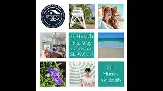 270 Beach Bike Way Seacrest Beach | Inlet Beach FL
