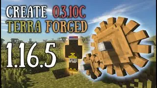 Интеллектуальные посиделки в minecraft 1.16.5 с модом Create 0.3.10c