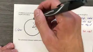 Radians and Degrees, Part 1