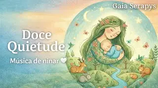 🎼 Doce Quietude 🤍 M&uacute;sica de Ninar relaxante para Beb&ecirc; Dormir 😴 | 432 Hz