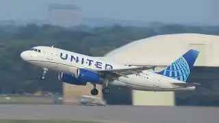 NONSTOP Runway 17 Departures @ MSP Airport | 9/14/25