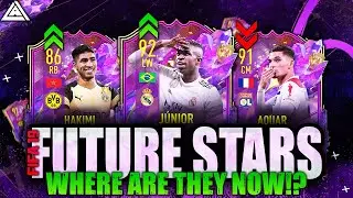 FIFA 19's FUTURE STARS WHERE ARE THEY NOW 😱🔥 | FUTURE STARS FT.  Vin&iacute;cius, Hakimi, Aouar